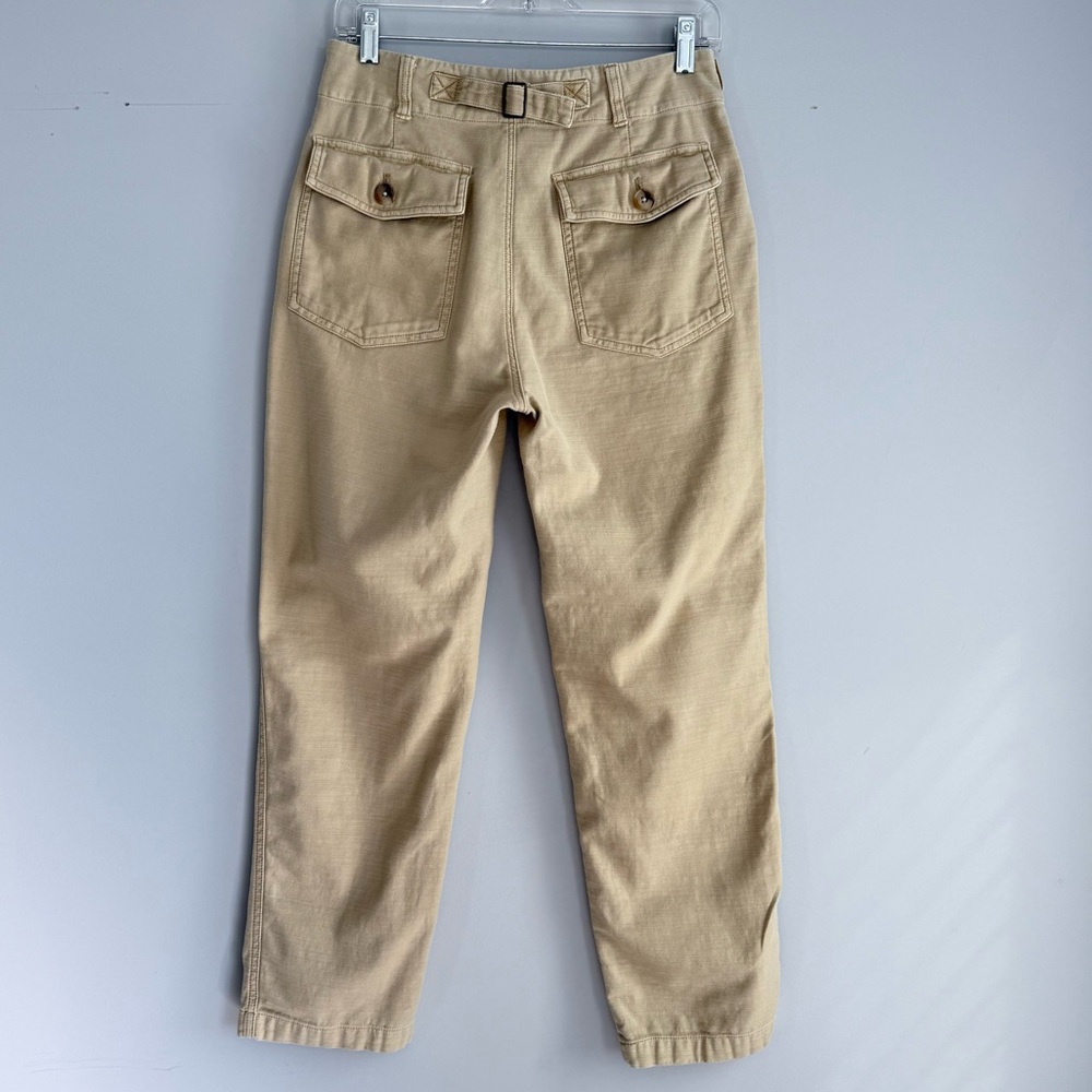 FAHERTY Stretch Surplus Pants In Safari Size 27 Beige Casual Cargo Utility Pants - Picture 6 of 16